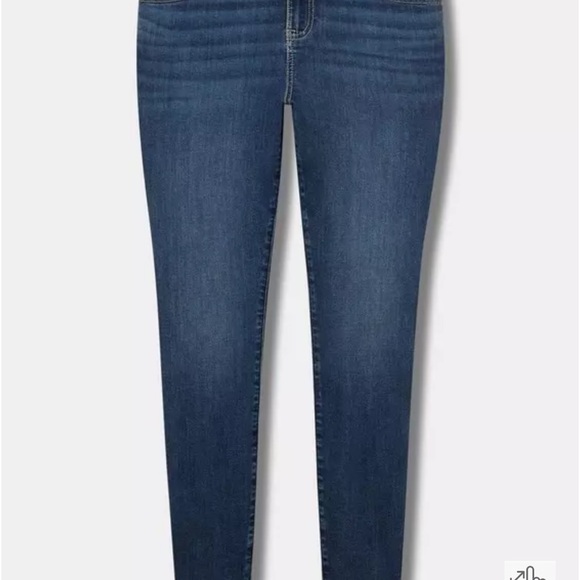 Torrid super soft high rise skinny jeggings size 10 short - Picture 5 of 6